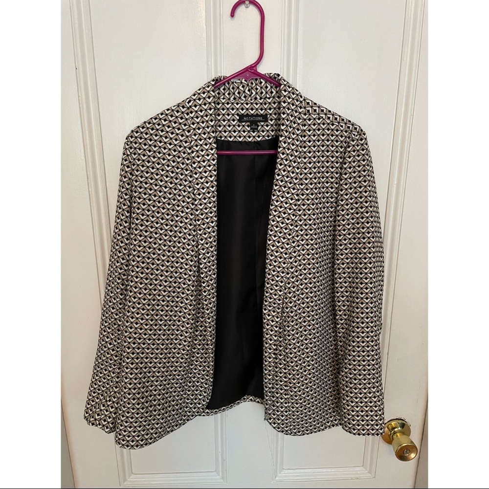NOTATIONS Blazer/Jacket size S